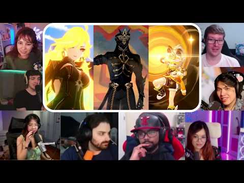 All Natlan 5.0 Archon Quest "Cutscene" l Genshin Impact Mashup Reaction