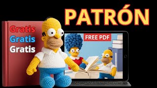Free Homer Simpson Amigurumi Pattern PDF