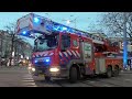 [Vol in de ankers!] Brandweer en Politie eenheden met spoed naar een Middelbrand in Rotterdam!