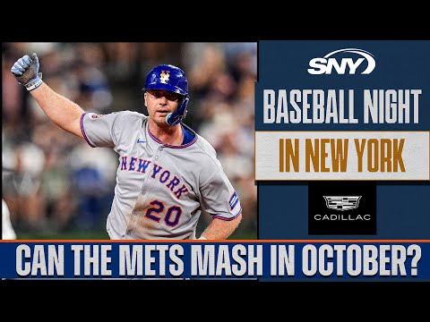 Can the Mets offense explode in the playoffs? | Baseball Night in NY