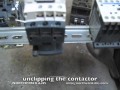 Unclipping the contactor