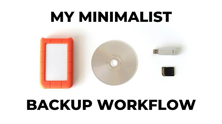 My Simple Backup Workflow for Photographers | Never Lose Data Again