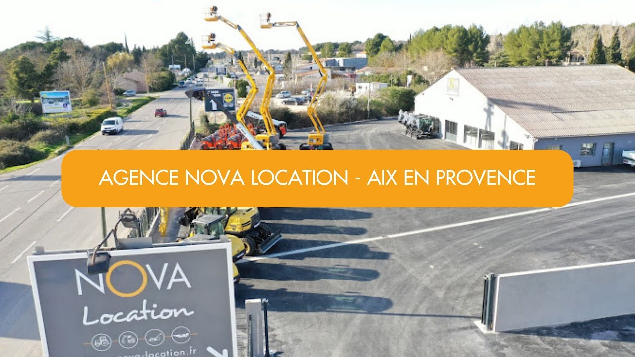 NOVA LOCATION - AIX-EN-PROVENCE - AGENCE DE LOCATION DE MATÉRIELS