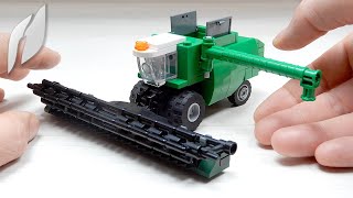 How to Build Small Lego Combine Harvester (MOC - 4K)