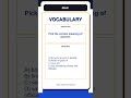 Vocabulary Builder | Pick the correct meaning of 'ancient'. A) bring to… | English Words Practice