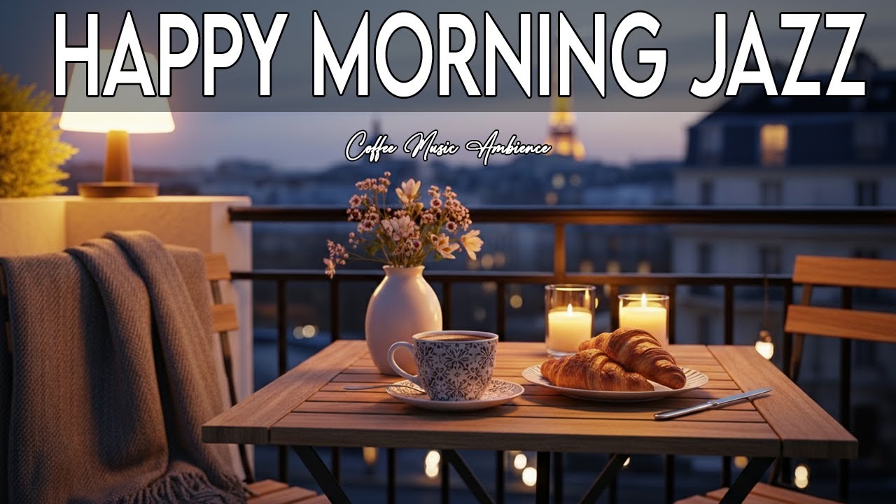 Happy Morning Jazz☕ February Bossa Nova Instrumental & Relaxing Jazz Cafe Music for Studying'