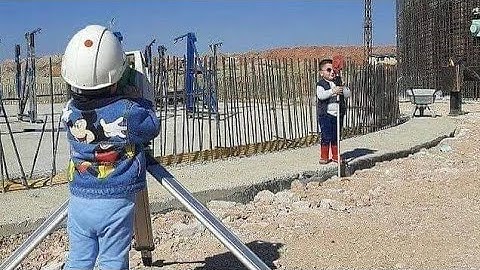 How to Layout(make) a Reference Line using Leica Total Station TS06 Plus in Urdu and Hindi.