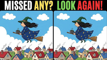 Spot The Difference! 🌟 Easy or Impossible? 🤯💡 #206