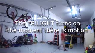 Striker Trilight Motion Activated Garage Ceiling Light by Bavarian Autosport 10,750 views 6 years ago 1 minute, 16 seconds