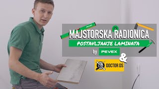 Postavljanje laminata - Majstorska Radionica by Pevex