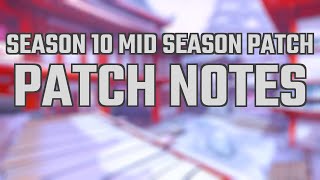 📃Season 10 mid season patch notes [Overwatch ASMR]