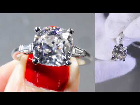 Video: Schittert moissanite als een diamant?