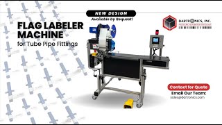 Dartronics Flag Labeling System for Fittings | Wrap Labeling Demo
