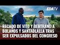 "VACACIONES". Recado de VITO QUILES y NDONGO a BOLAÑOS y SANTAOLALLA tras su expulsión del Congreso
