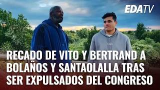 "VACACIONES". Recado de VITO QUILES y NDONGO a BOLAÑOS y SANTAOLALLA tras su expulsión del Congreso