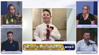 Shine Gold clip   for Kelsey