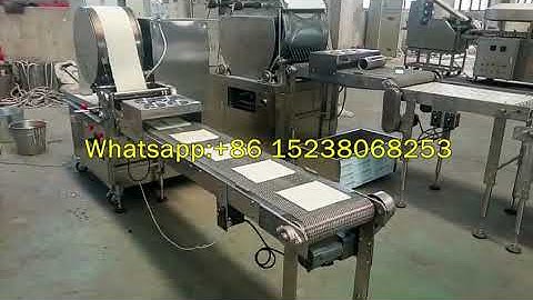 Rice Paper Spring Roll Pastry Maker Lumpia Injera Crepe Making Fillo Pastry Forming Machine