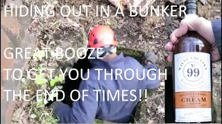 In A Bunker WAYNE GRETZKY LIQOUR Reviewed In Survival Conditions Underground