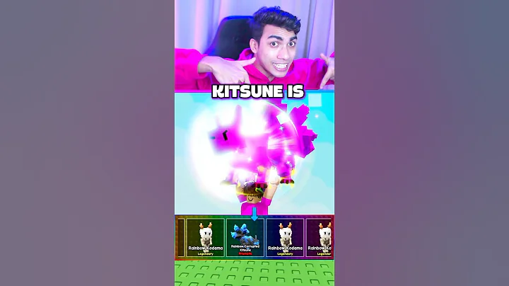 RAINBOW CORRUPTED KITSUNE IS OVERPOWERED GROW A GARDEN 😱