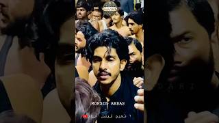 MOHSIN ABBAS in faisalabad AZADARI 1 muharam in shaher markzi imam bargah 🤲🙌