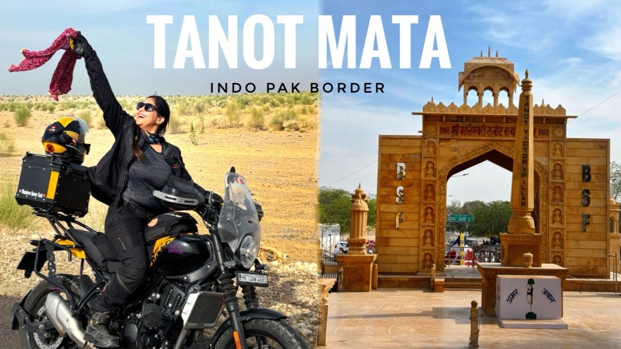 EP-2 Solo Ride | Longewala 🇮🇳 l Sam to Tanot | Indo-Pak Border