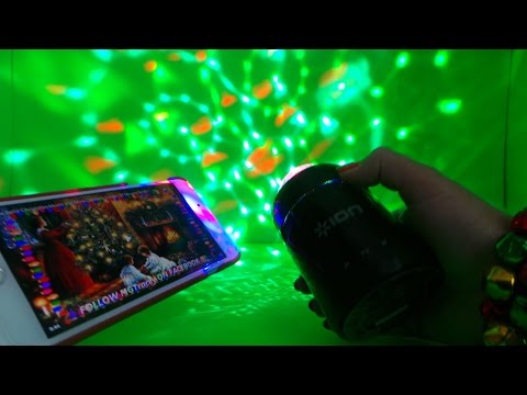 ION Party Starter Portable Bluetooth Speaker With Built-In Light Show - Unboxing and Full Review
