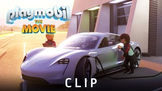 PLAYMOBIL THE MOVIE x PORSCHE MISSION E | PROMO CLIP