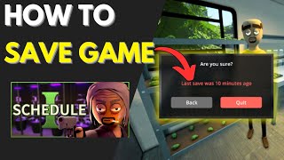 Schedule I - How To Save Game in Schedule I (Easy Way)
