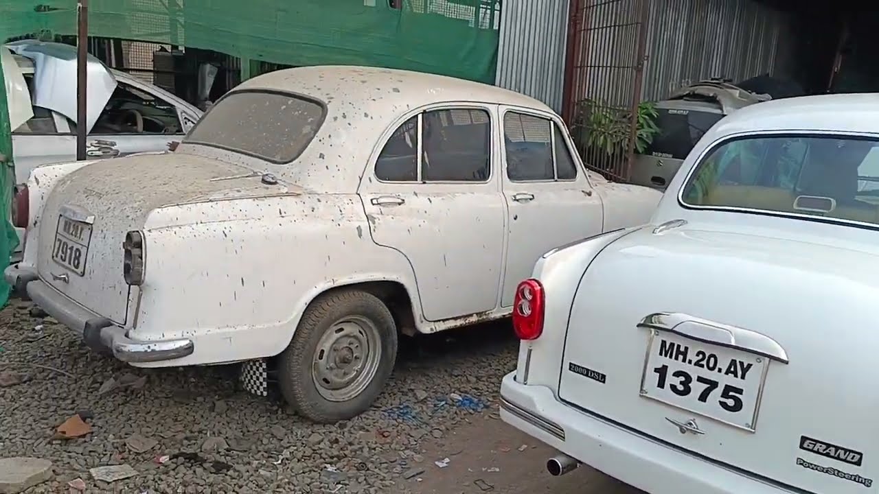 ambassador car my friend newly Restored 👍😊😊#6012 #automobile #ambassadorcar  #ambassador #classic