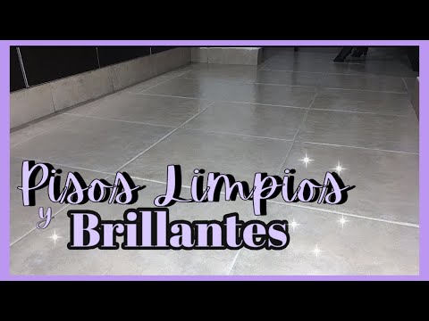 COMO LIMPIAR PISOS DE CERÁMICA | RAPIDO Y FACIL | PISOS BRILLANTES