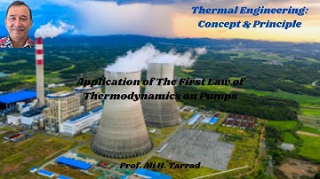 Application of the First Law of Thermodynamics on Pumps #rankine #firstlawofthermodynamics #cycle
