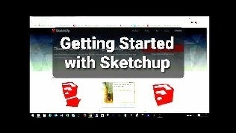 SketchUp 2017 - How to Install SketchUp Make 2017 - Make Woodworking Plans with Sketchup