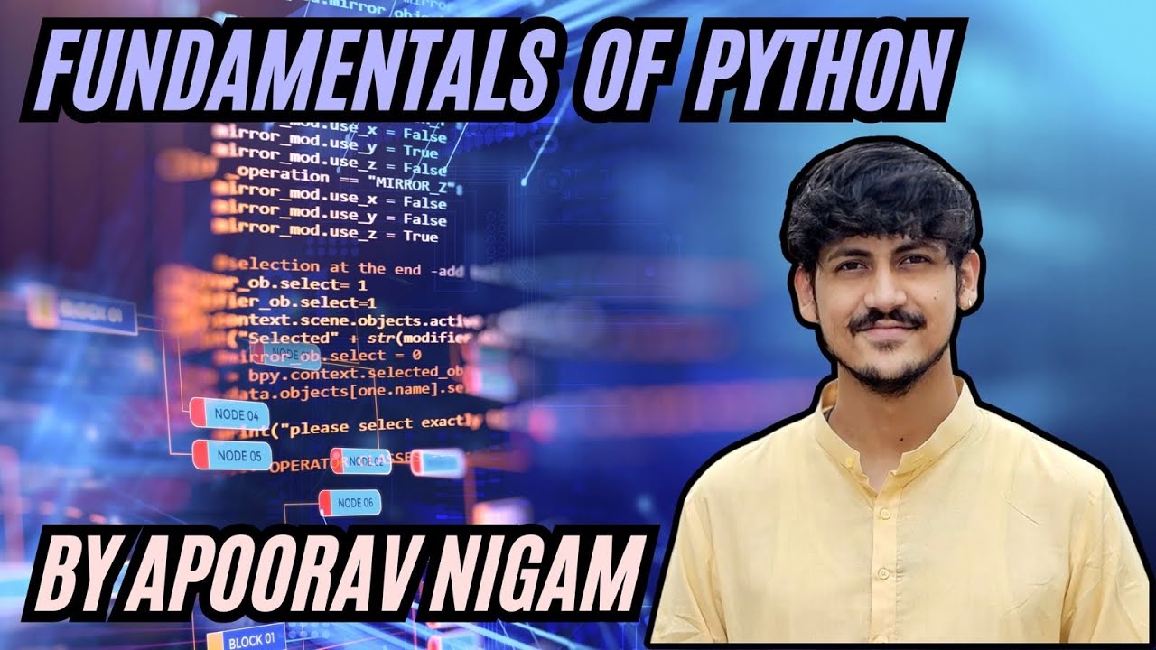 Fundamentals of Python - YouTube