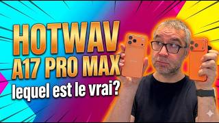 Une copie de l'iPhone 17 Pro Max: Test de HOTWAV A17 Pro Max