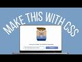 CSS Tutorial | Funny Animation "Compliment Richard CAPTCHA"