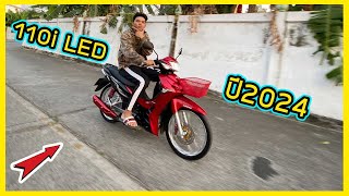 เวฟ110iLED 2024 ลายใหม่จับแต่งเสริมหล่อ รถใหม่ซื้อมาแต่ง