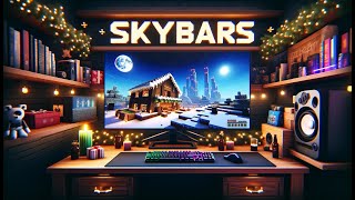 🎁 Новогодний стрим на SkyBars в Minecraft. Раздаём новогодние подарки, веселимся