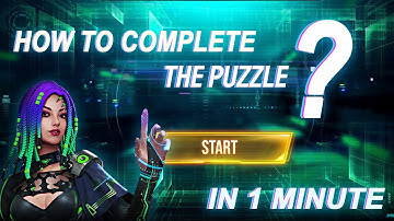 HOW TO COMPLETE MOCO PUZZLE  IN 1 MINUTE IN FREE FIRE 🔥