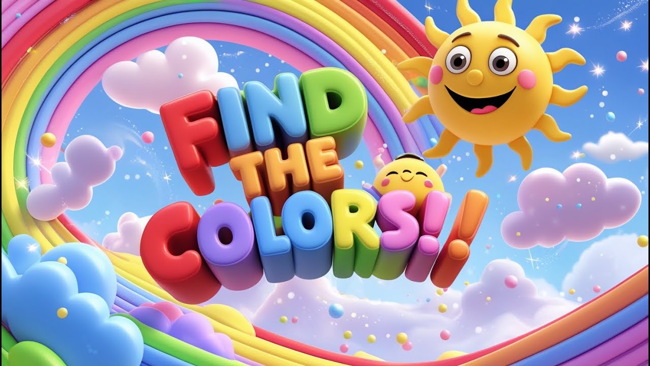 Let’s Find the Colors! 🌈🎶 | A Fun Color Hunt Song for Kids - YouTube