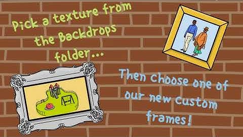 New images of backdrops, frames, sticky notes, pins and more! | VideoScribe