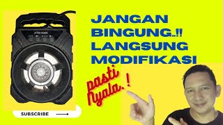 Cara Modifikasi Port Charger Speaker Mini Bluetooth