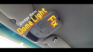 How To Fix The Dome Light In A 94-01 Dodge Ram