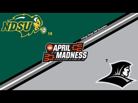 r/CollegeBasketball Virtual Tournament | Second Round | (15) North Dakota State vs (7) Providence