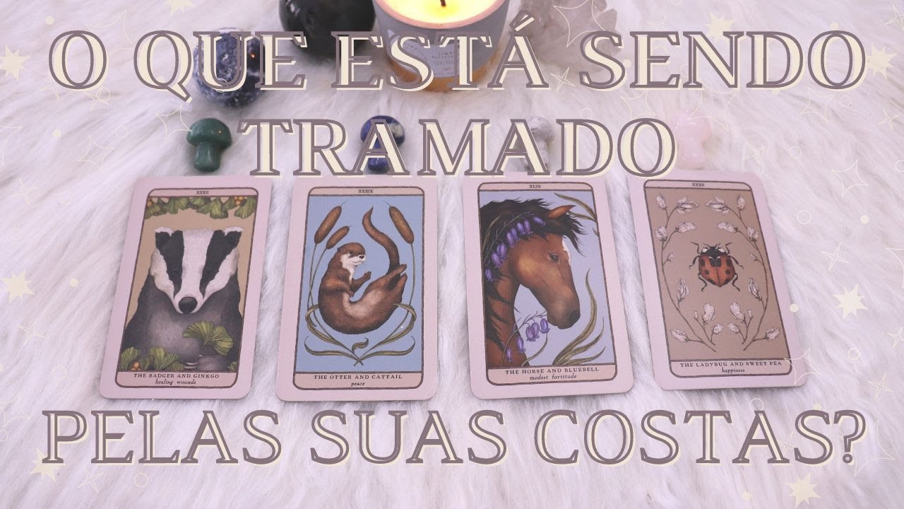 O Que Está Sendo Tramado Pelas Suas Costas? | Tiragem de Tarô e Baralho Cigano