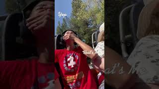 On Grizzly River Run at Disney California Adventure #shorts #disneyland #autism