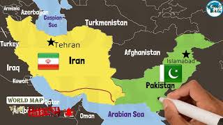 Map of Iran-Pakistan Gas Pipeline / Pak-Iran Gas Pipeline Project: A Brief Intro