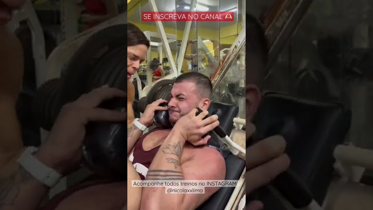 TREINO DE PERNAS PESADO com CAROL VAZ e NICOLAS LIMA