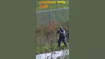 GHILLIE SNIPER LONG SHOT WITH DMR HITS MOVING TARGET!!!