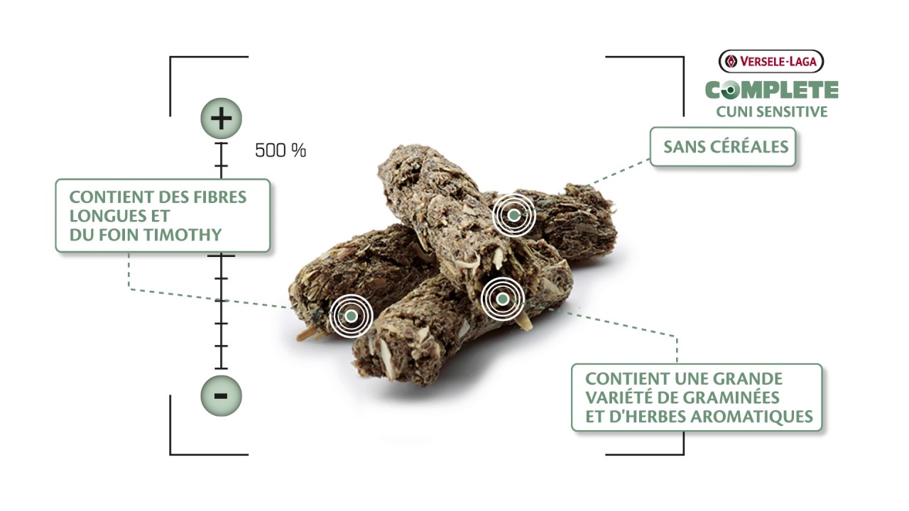 Versele Laga Complete Cuni Sensitive pour lapins sensibles