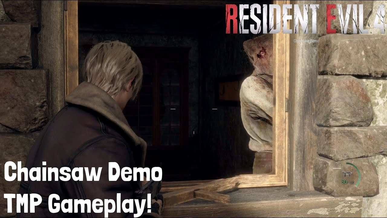 Resident Evil 4 [2023] Chainsaw Demo How to Obtain the TMP! YouTube